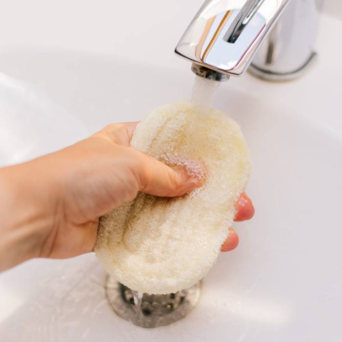 Seifenablage beim Auswaschen