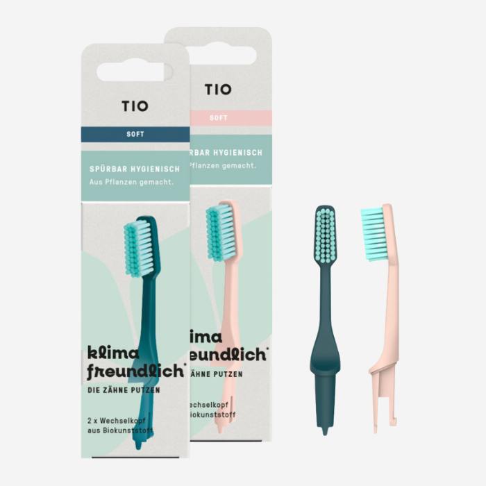 TIO Brush Wechselköpfe 2er Pack – verschied. Varianten