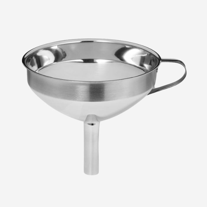 Bottle funnel made of stainless steel l Ø 10 cm