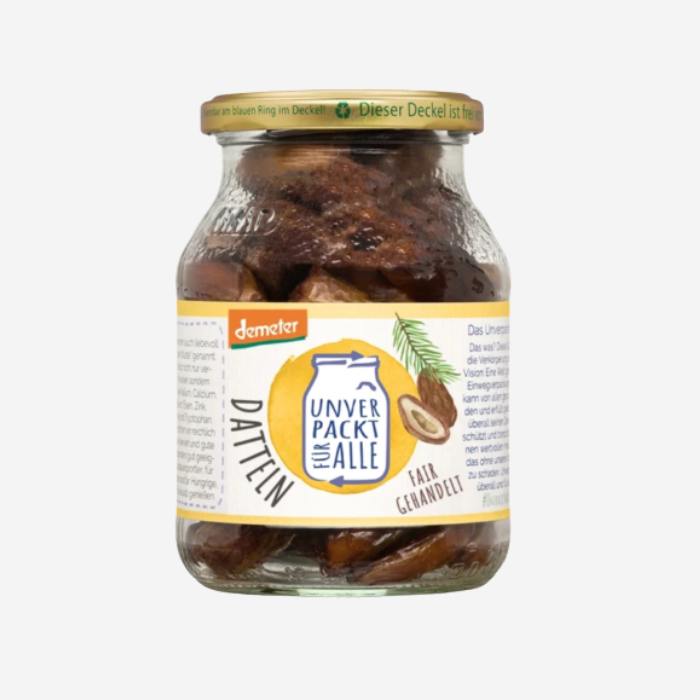 Organic Drinking Chocolate Cardamom vegan 340g in a returnable glass jar