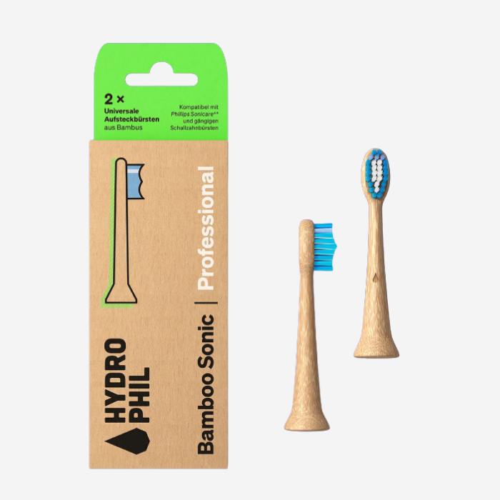Nachhaltige Aufsteckköpfe für Phillips Sonicare Schallzahnbürsten, Hydrophil