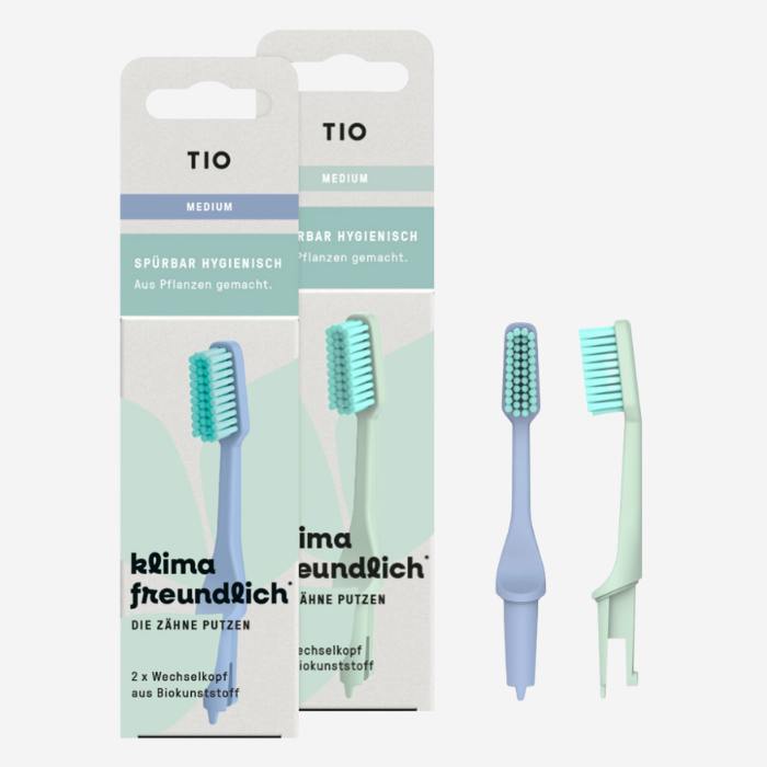 TIO Brush Wechselköpfe 2er Pack – verschied. Varianten