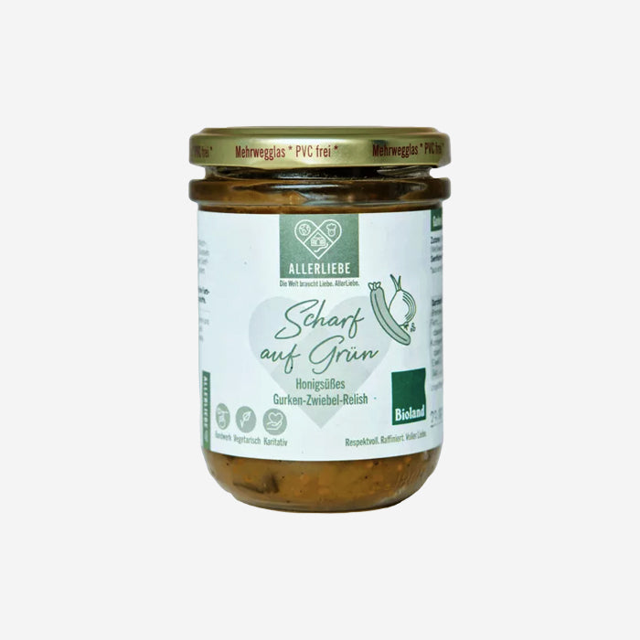 ALLER LIEBE Bio Saucen und Chutneys im Pfandglas