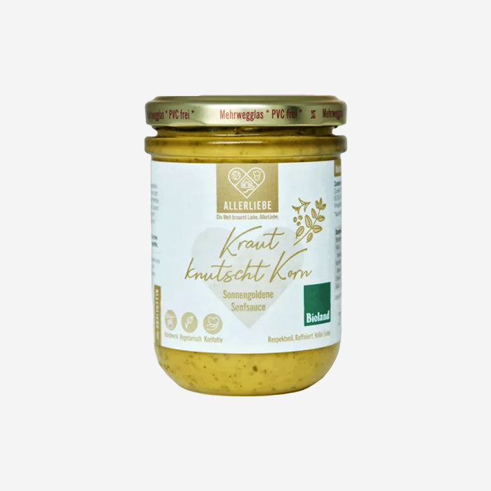 ALLER LIEBE Bio Saucen und Chutneys im Pfandglas