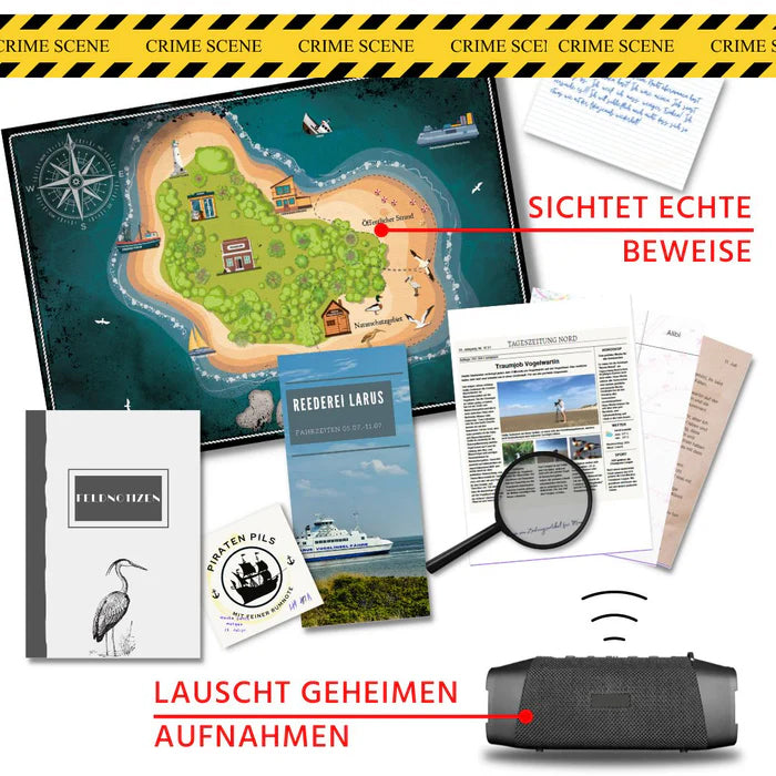 Tatort Meer, Fall 1 - Die Vogelinsel – Das Umwelt-Krimispiel