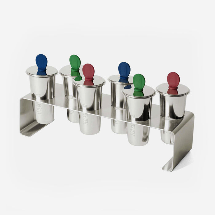 Eco bread box "Ice Pops" - reusable ice cream molds