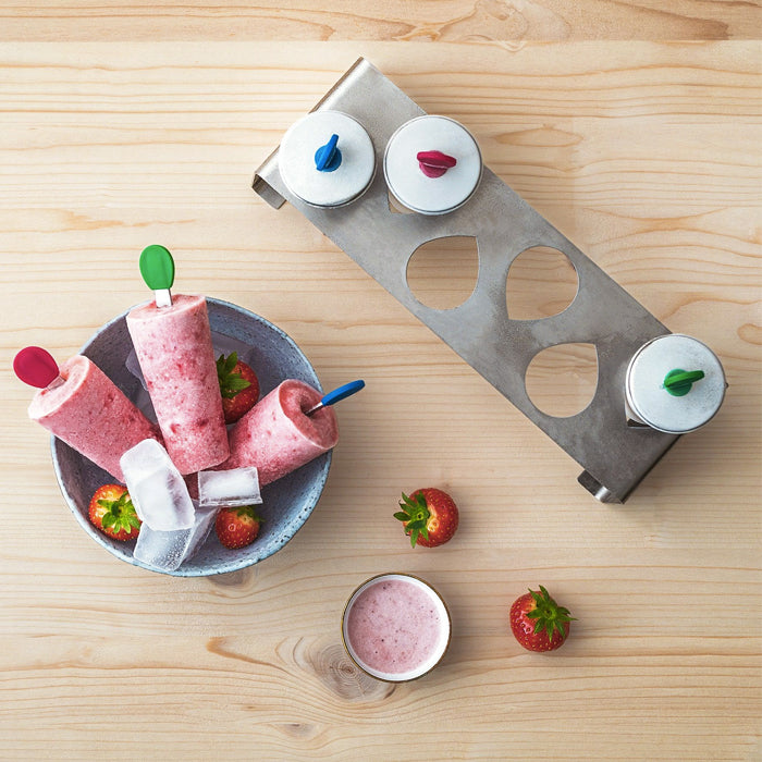 Eco bread box "Ice Pops" - reusable ice cream molds