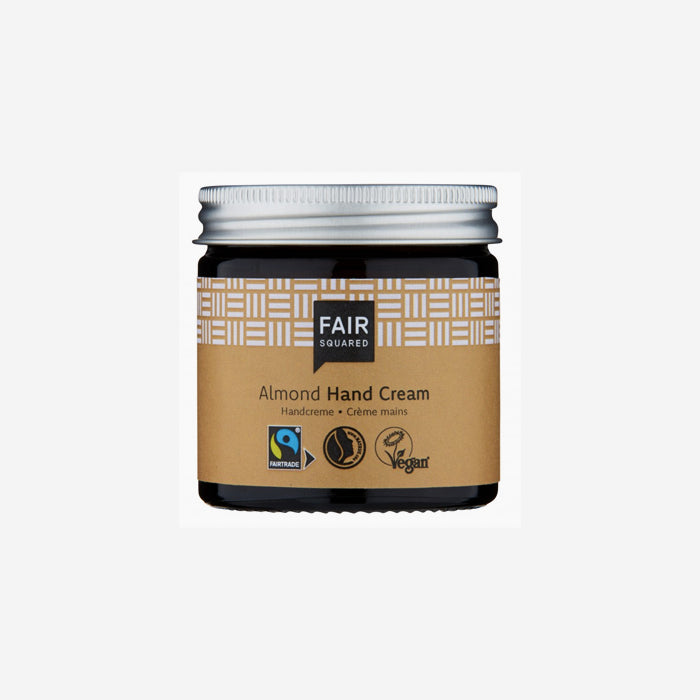 Hand cream with almond, 50 ml returnable glass