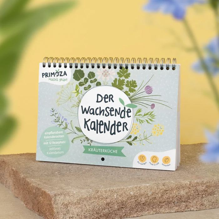 Der wachsende Kalender, einpflanzbar, verschied. Ausführungen, zeitlos