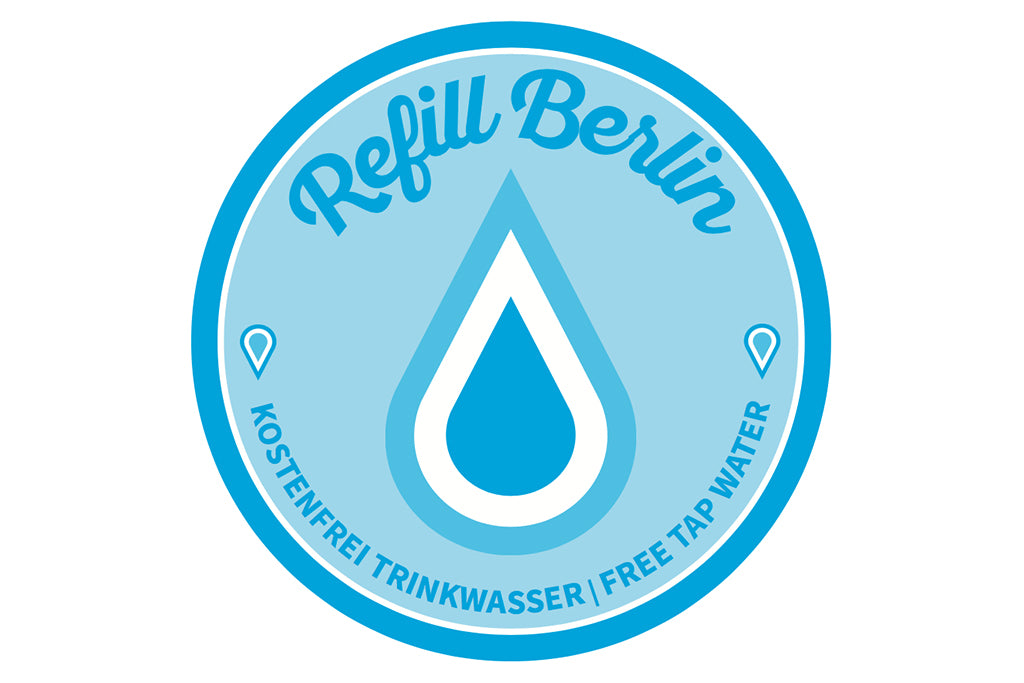 Refill Station Aufkleber