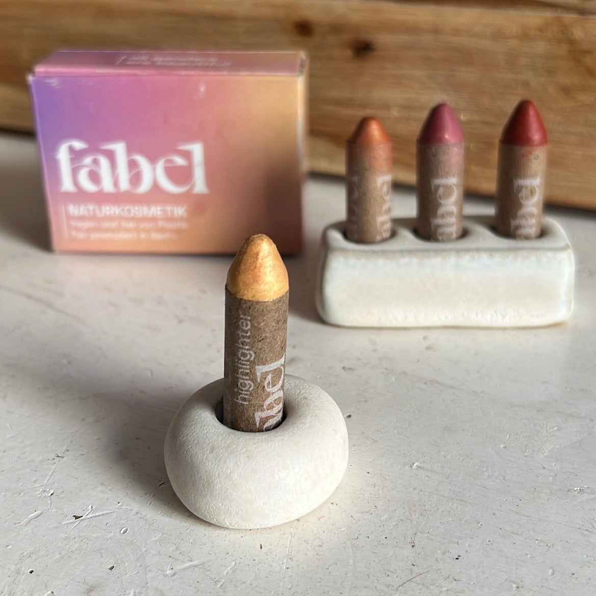 Ceramic stand for Fabel pen, handmade