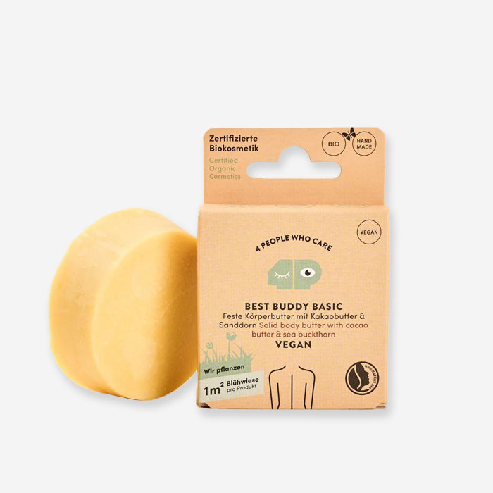 Feste Körperbutter vegan 40g "Best Buddy Basic"
