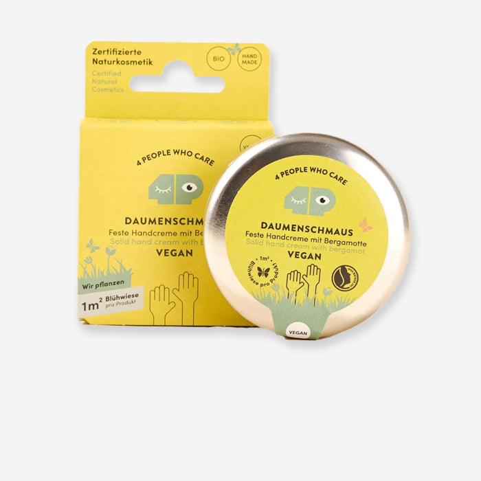 Feste vegane Handcreme "Daumenschmaus" 30g