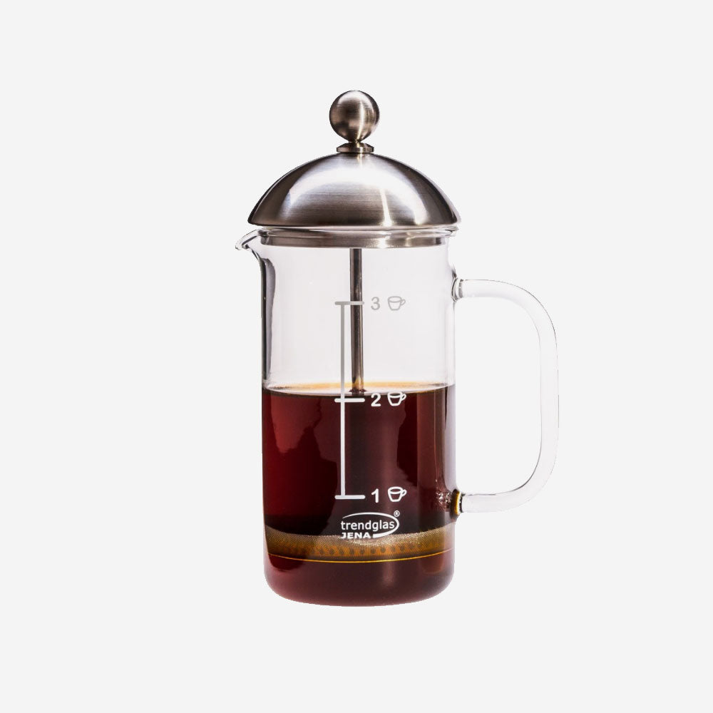 Kaffeebereiter French Press aus Glas, 0,35 l