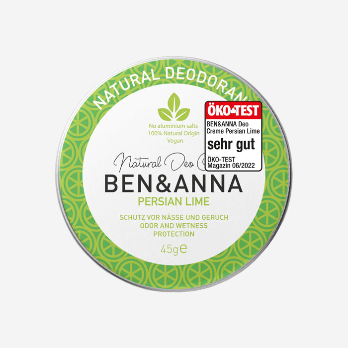 Ben & Anna deodorant cream in 45g tin - various varieties