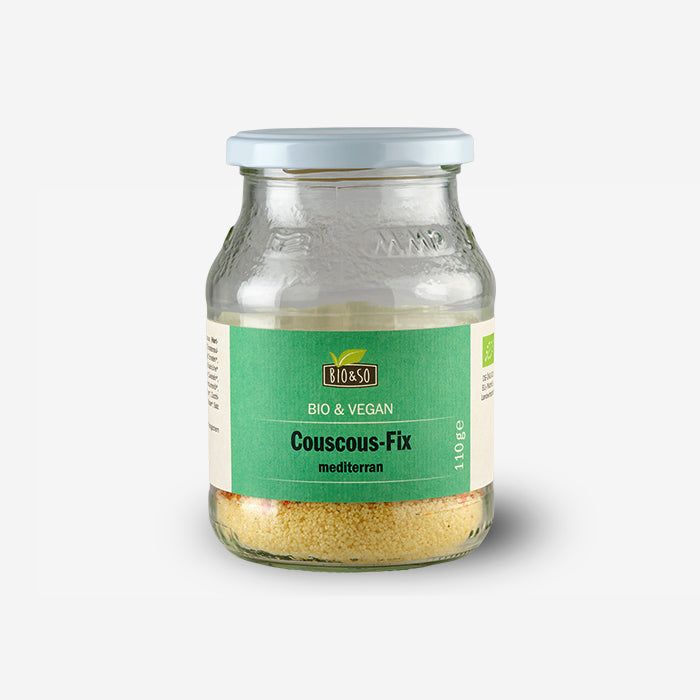 Organic ready meals in returnable glass jars, various varieties