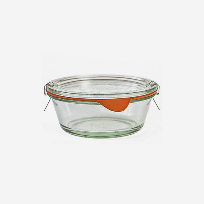 mini glass baking pan 300 ml