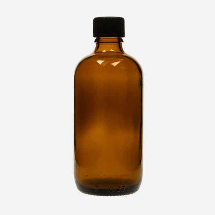 Glass bottle with/without spray attachment, 100 ml brown