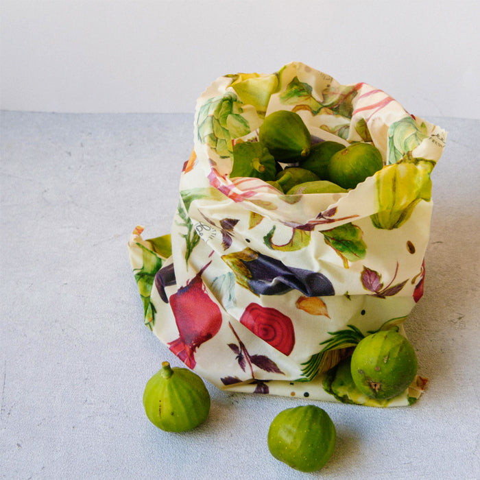 Vegan Oilcloth Bag - 25 x 32 cm