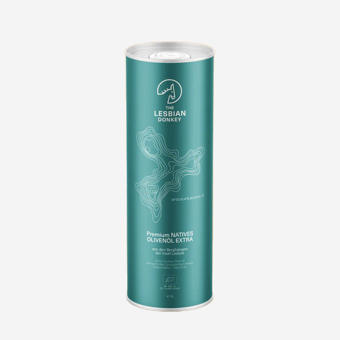Organic Olive Oil from Lesbian Donkey, various sizes