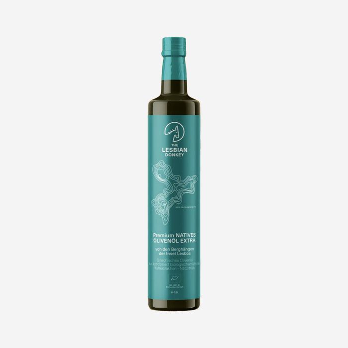 Organic Olive Oil from Lesbian Donkey, various sizes