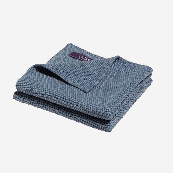 Living Crafts dishcloth "Juno" in a double pack - various colors