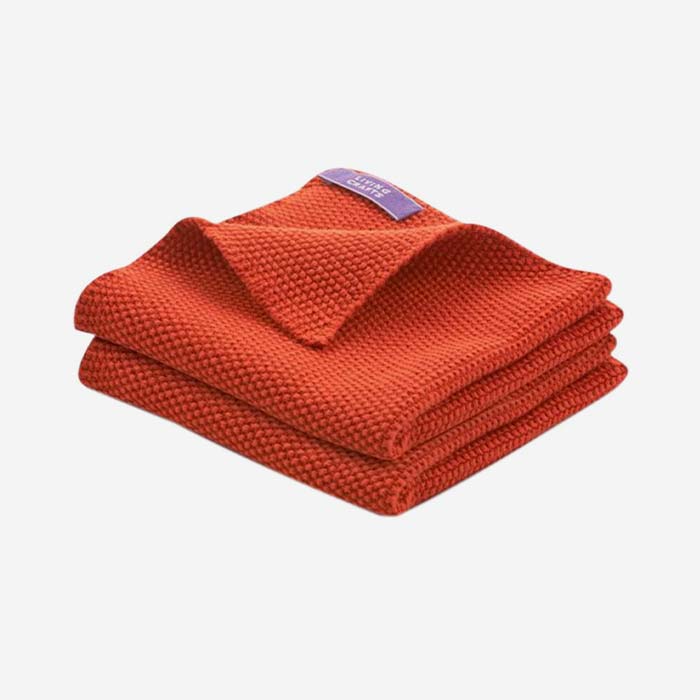 Living Crafts dishcloth "Juno" in a double pack - various colors