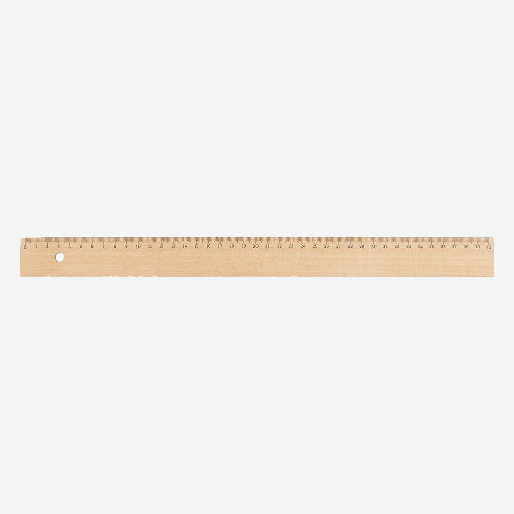 wooden ruler, various lengths