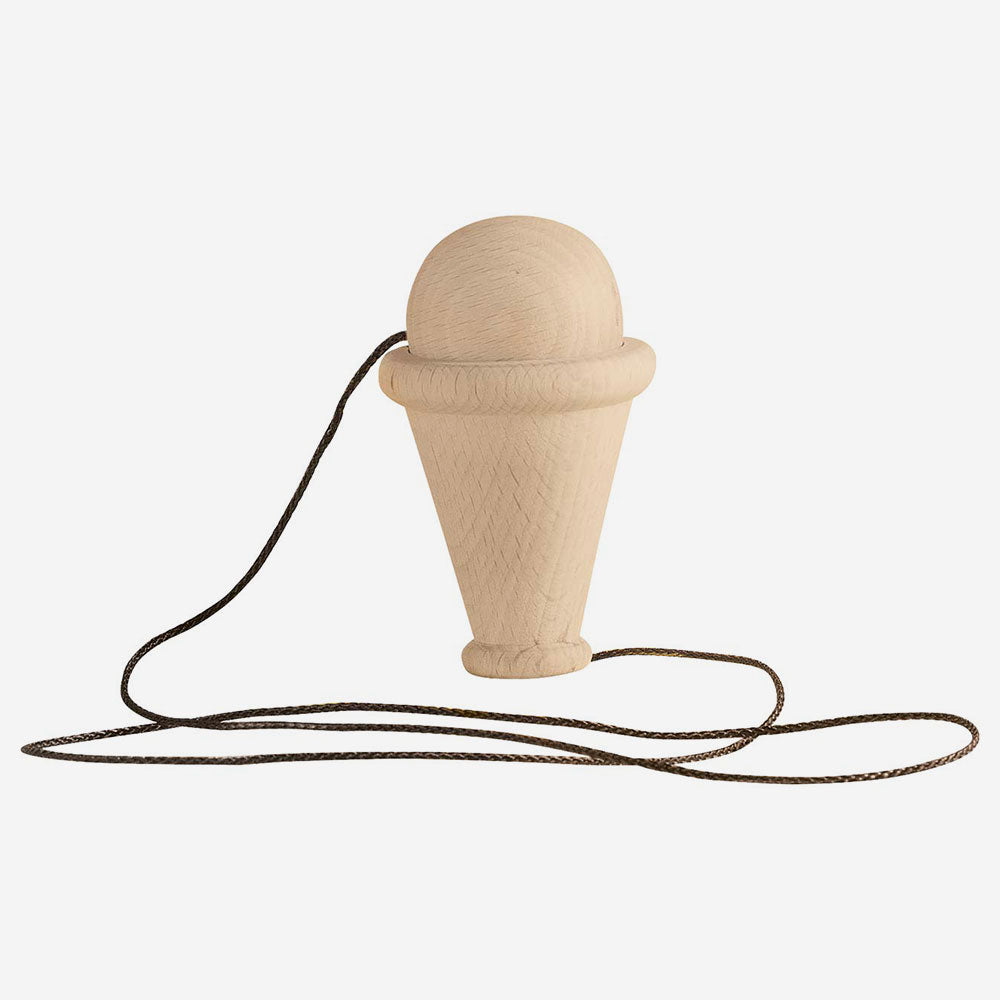 Kugelfangspiel aus Holz