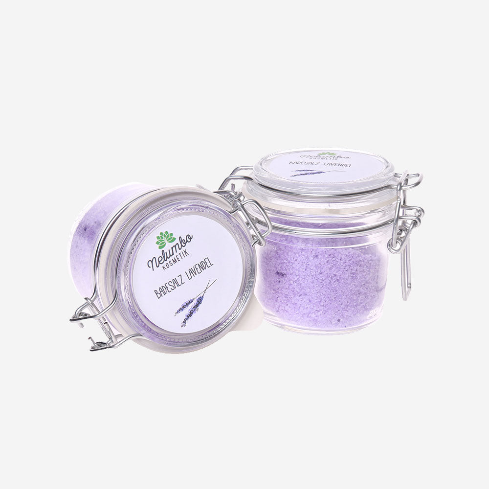 Badesalz im Bügelglas - verschied. Sorten