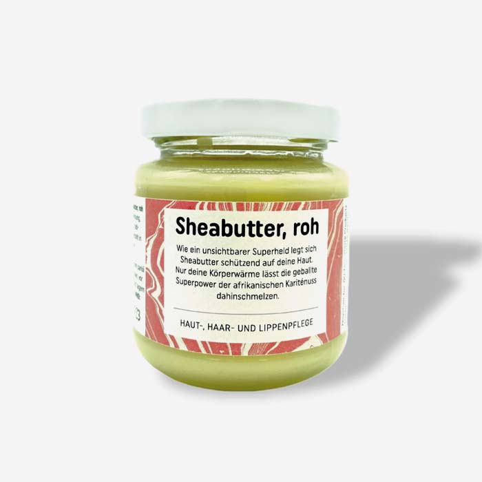 OU Sheabutter roh, fairgehandelt aus Wildsammlung (Pfand)