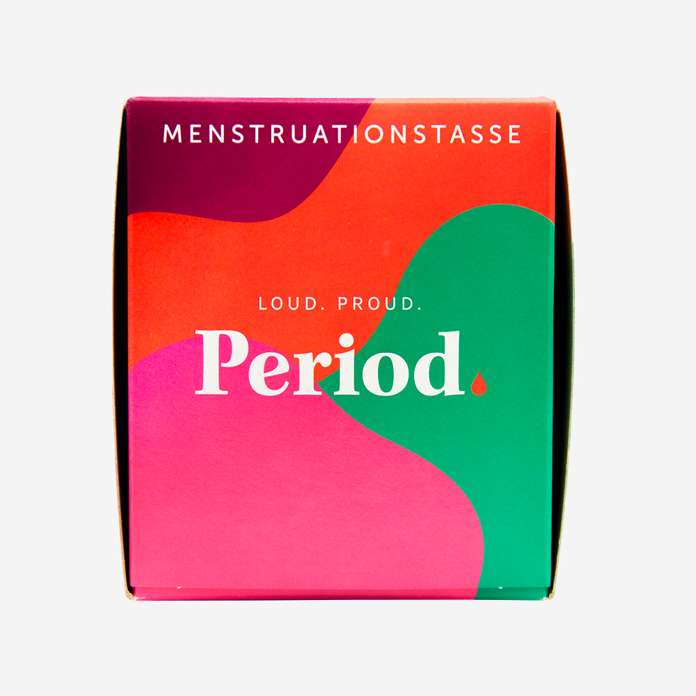 Period. Menstruationstasse