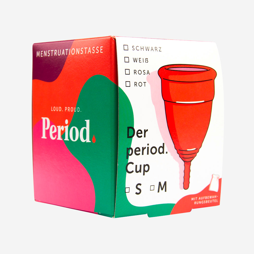 Period. Menstruationstasse