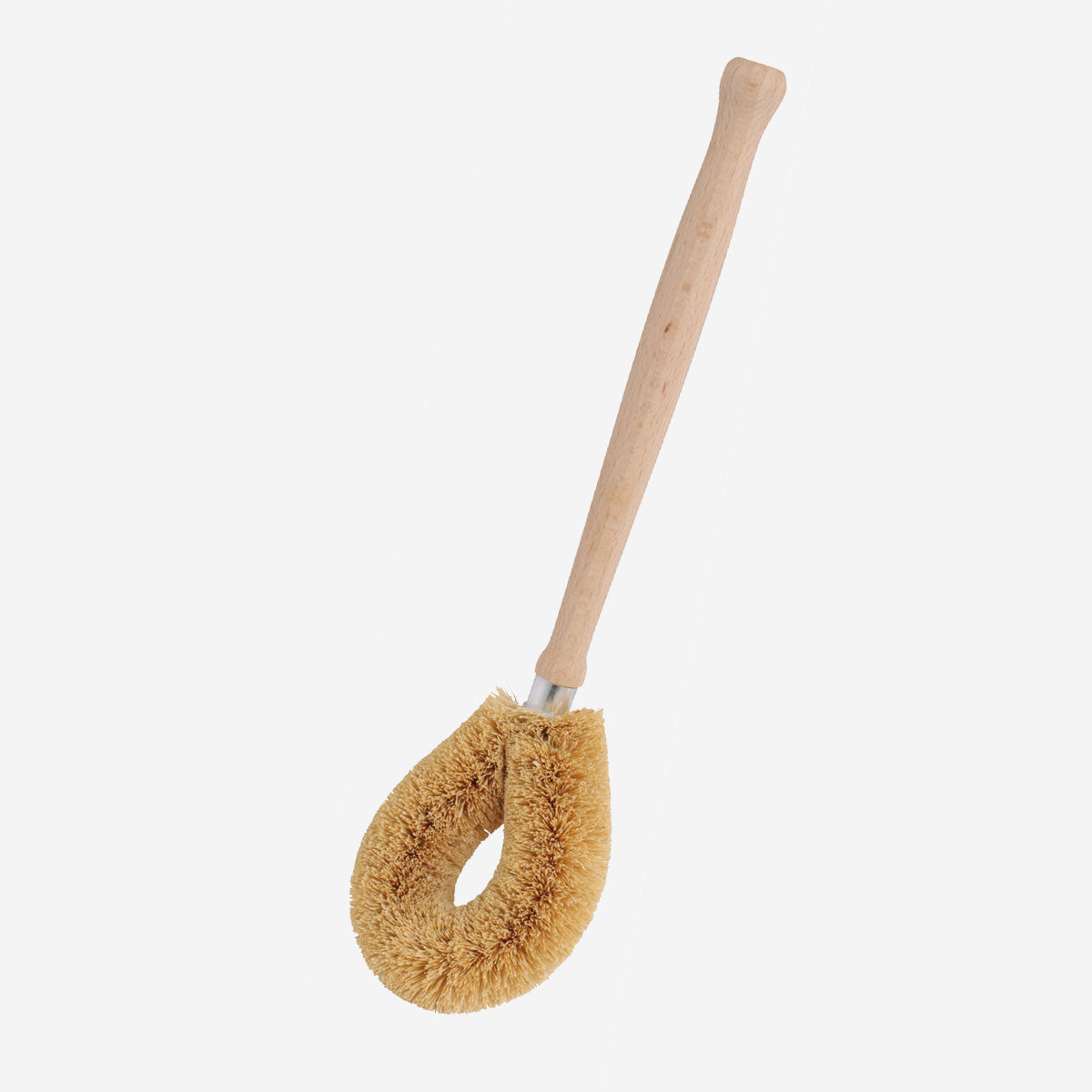 dish brush made of wood and coconut