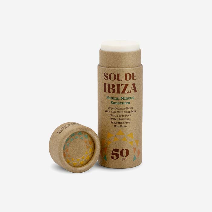 Sol de Ibiza – Natural sunscreen with SPF50, as a stick