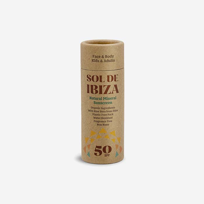 Sol de Ibiza – Natural sunscreen with SPF50, as a stick
