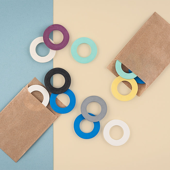 Soulbottle replacement rubbers 3-pack, various colors