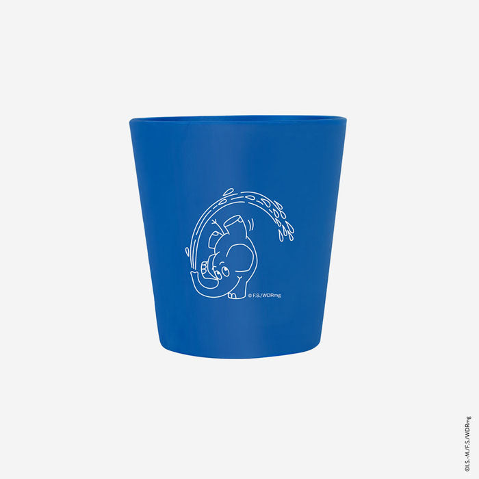 Kinder Zahnputzbecher - blauer Elefant