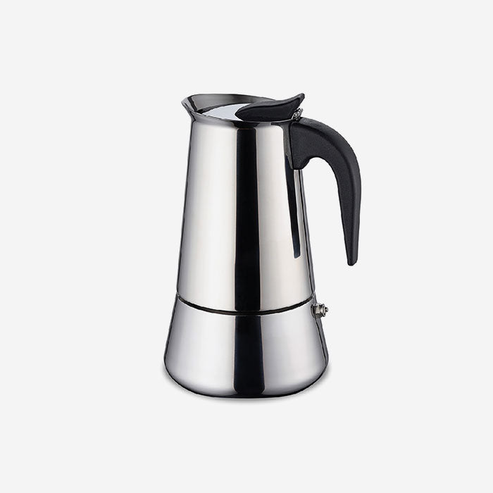 Stainless steel espresso maker for 6 cups (300 ml)