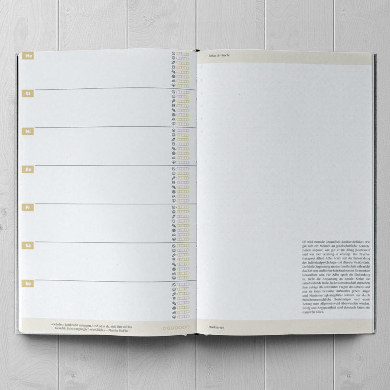 Ein guter Plan zeitlos