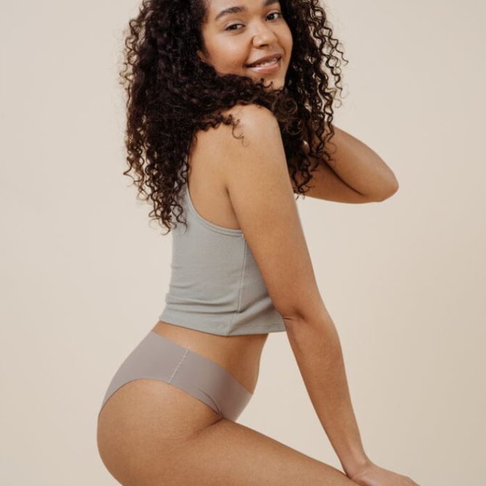 Menstruations-Slip NELLIE SEAMLESS Slip taupe