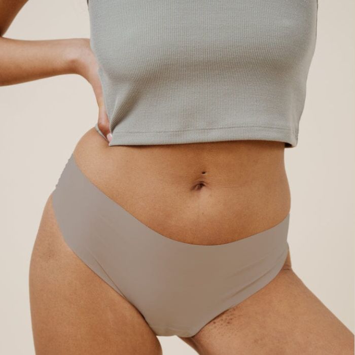 Menstruations-Slip NELLIE SEAMLESS Slip taupe