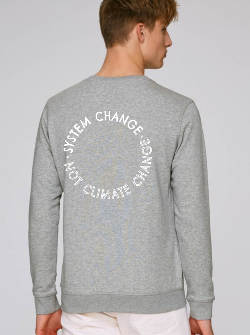 Sweater "System Change not Climate Change"