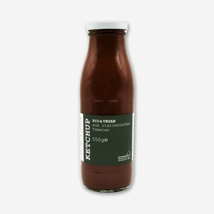 Bio-Ketchup 550g in der Pfandflasche