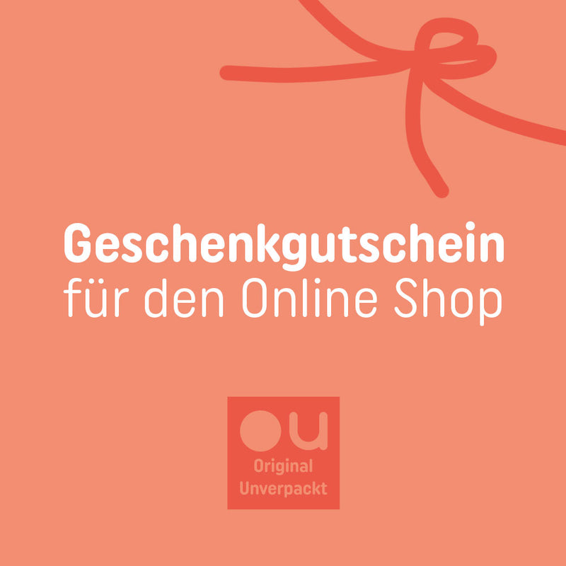 Geschenkgutschein Online Shop