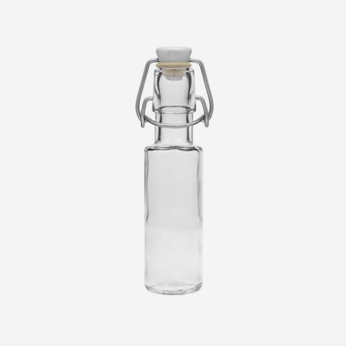 Glasflasche mit Bügelverschluss, 100 ml