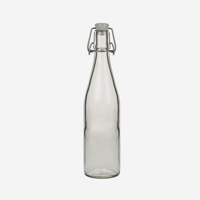Glasflasche mit Bügelverschluss, 500 ml
