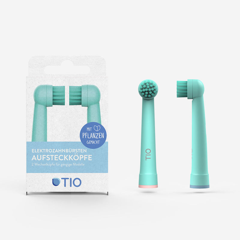 Tiomatik – nachhaltige Aufsteckköpfe für Oral-B-Zahnbürsten