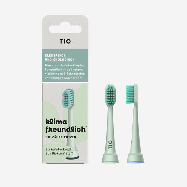 Tiosonik – nachhaltige Aufsteckköpfe für Sonicare-Zahnbürsten