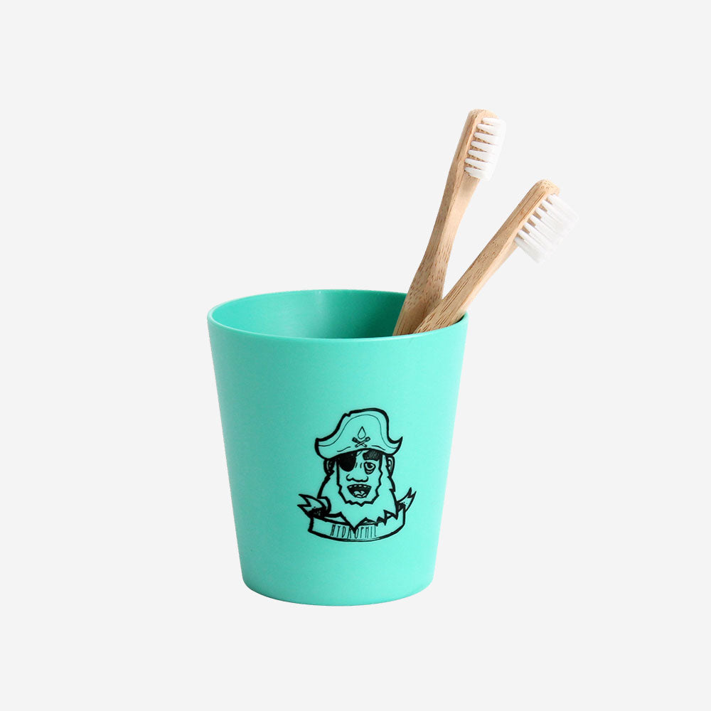 Children's toothbrush cup - Captain